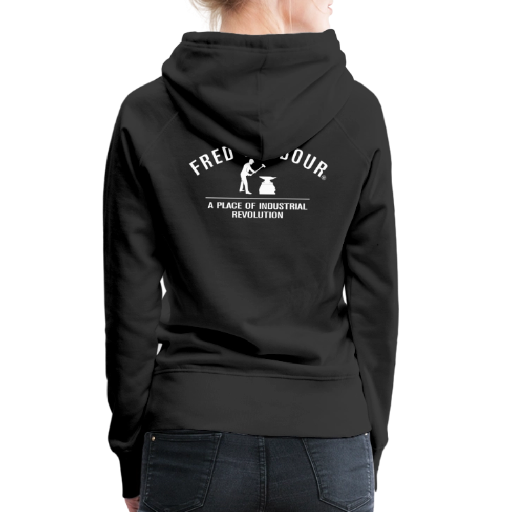 Women´s Premium Hoodie "Classic" - Schwarz
