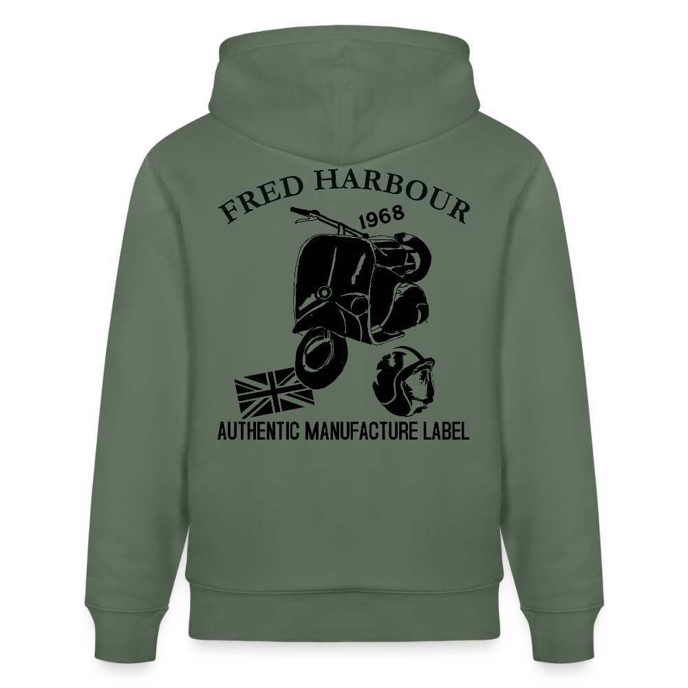 Unisex Hoodie CRUISER - Tanngrün