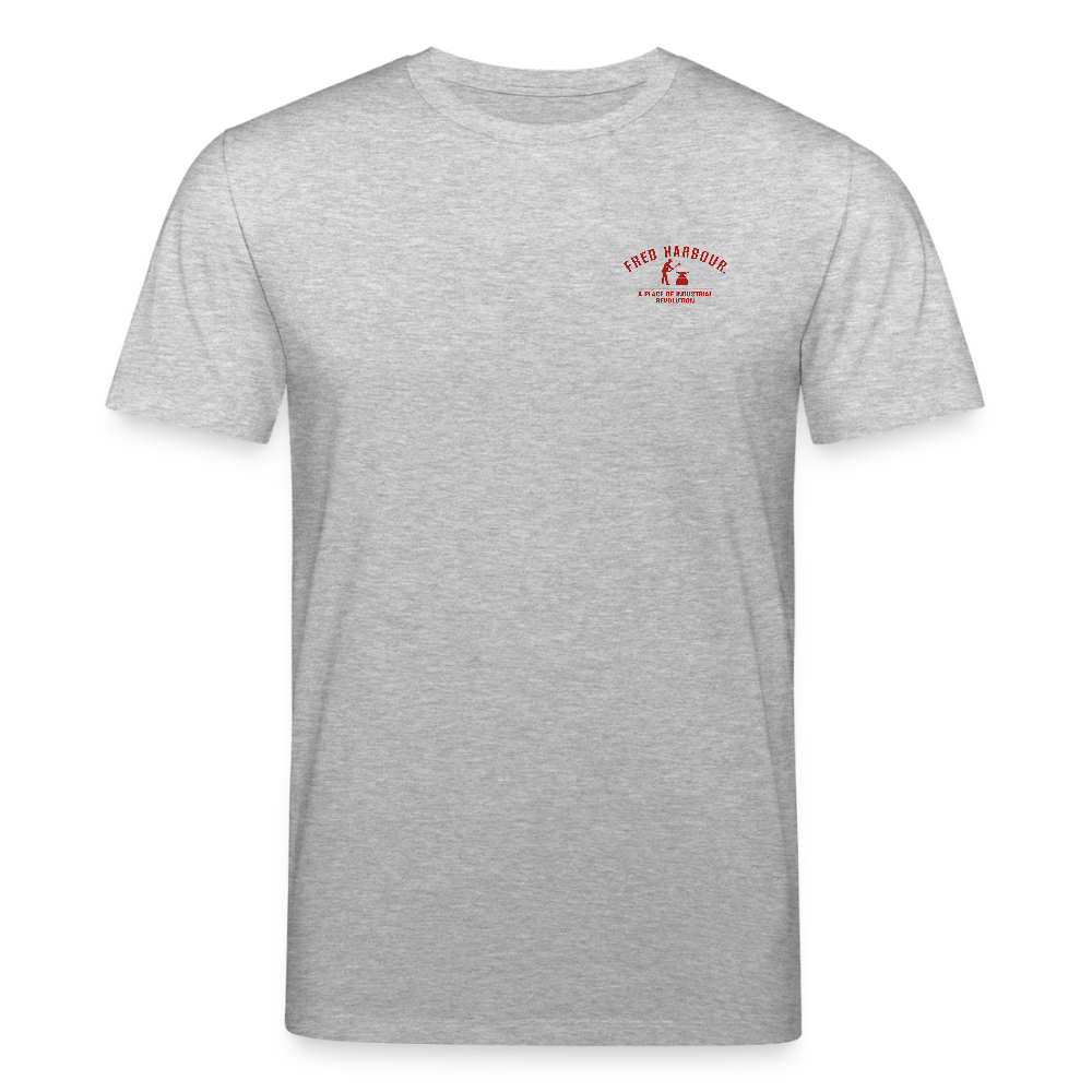 Unisex T-Shirt "Fly Alps" - Grau meliert