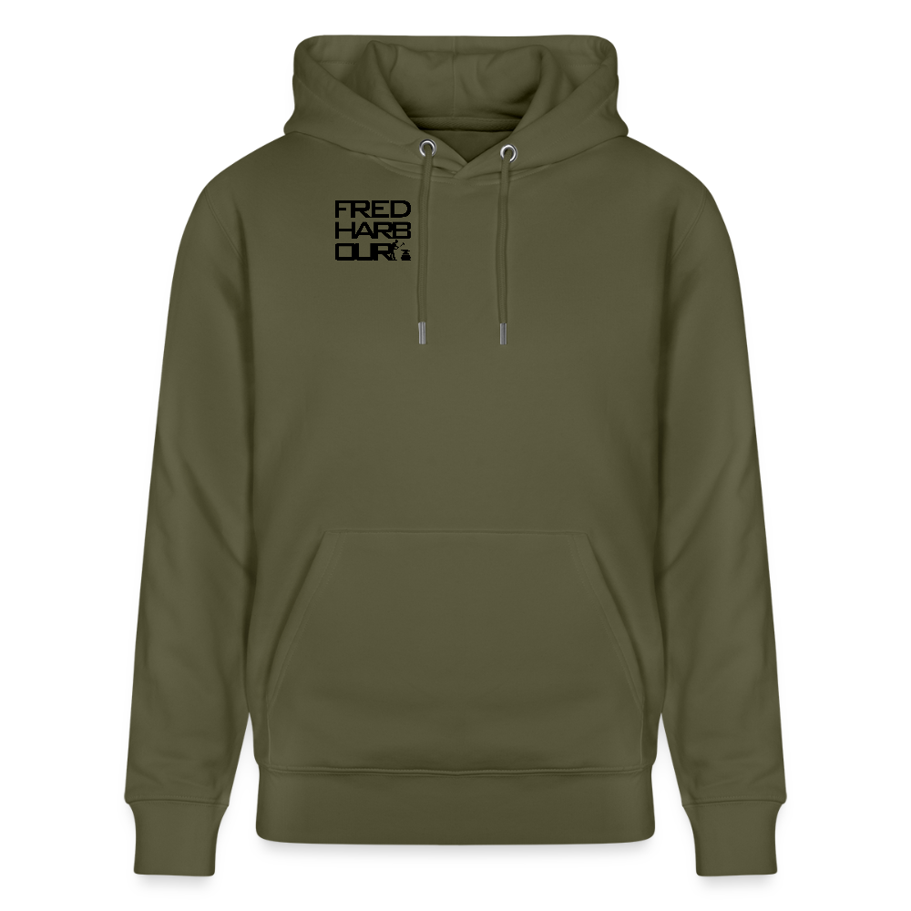 Unisex Hoodie Sailing I - Khaki Grün
