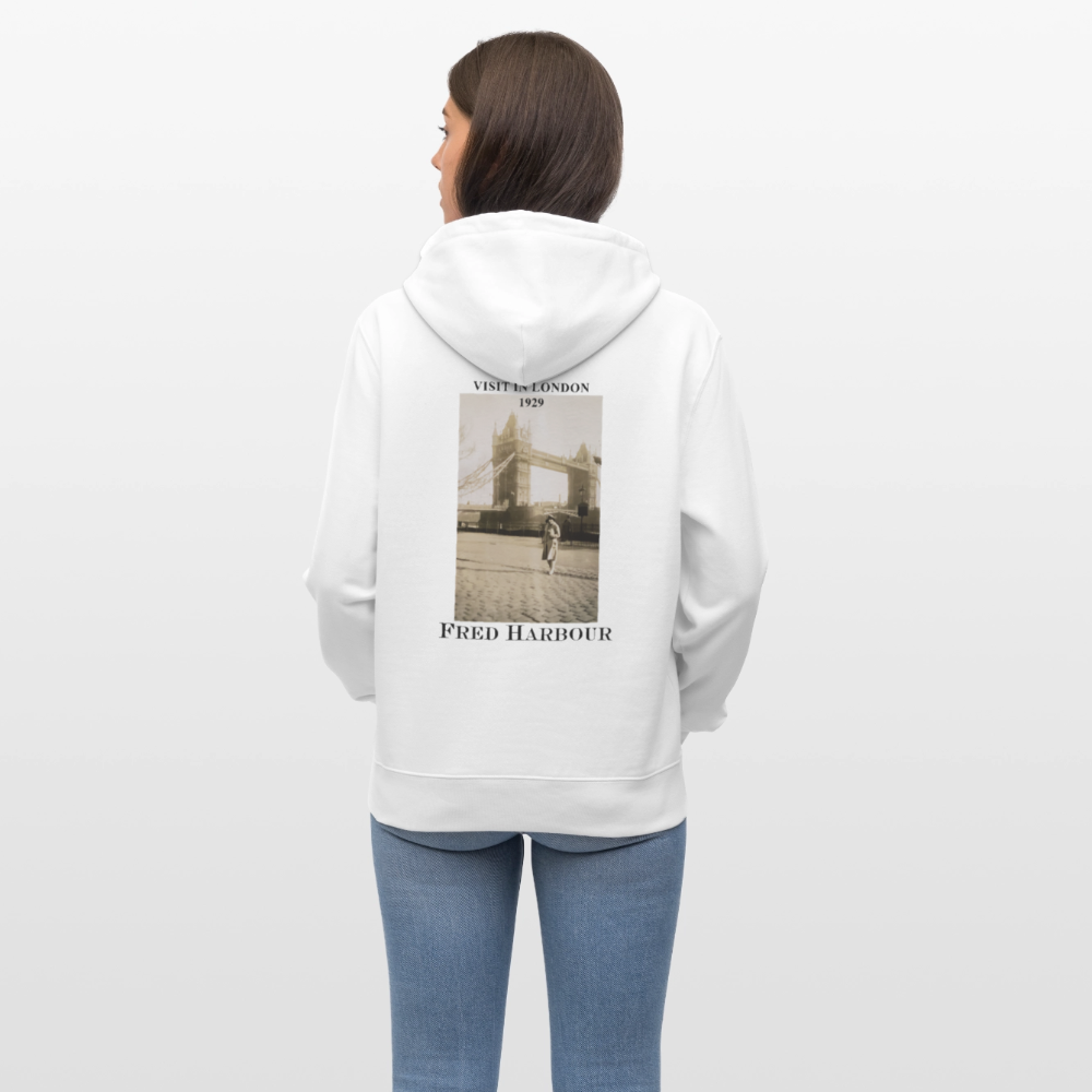 Unisex Hoodie "Bridge" - Weiß
