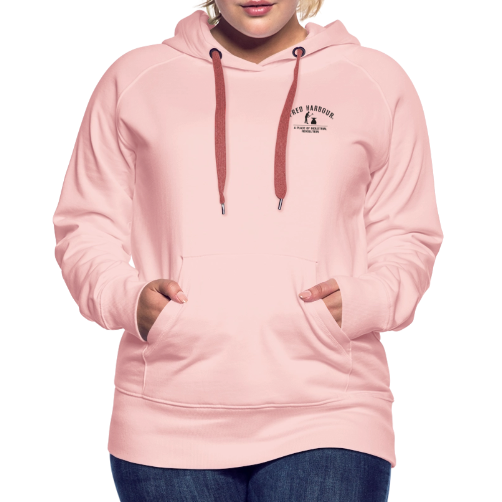 Women´s Premium Hoodie "Classic" - Kristallrosa