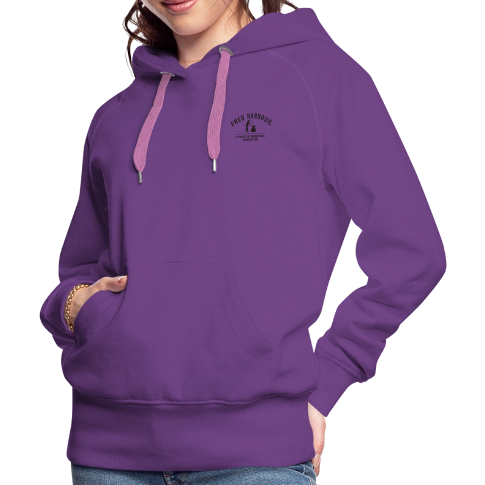 Women´s Premium Hoodie "Classic" - Purple