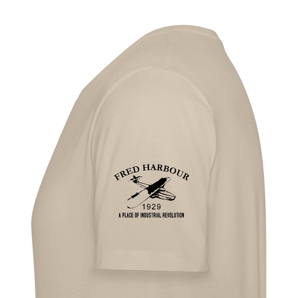 Unisex T-Shirt "Fly Alps" - Beige