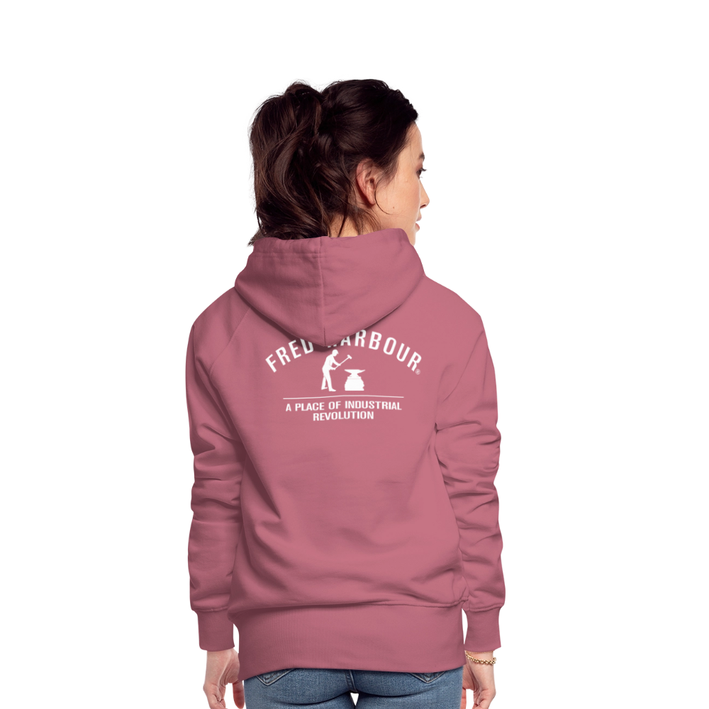 Women´s Premium Hoodie "Classic" - Malve