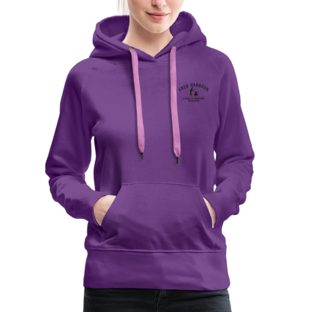 Women´s Premium Hoodie "Classic" - Purple