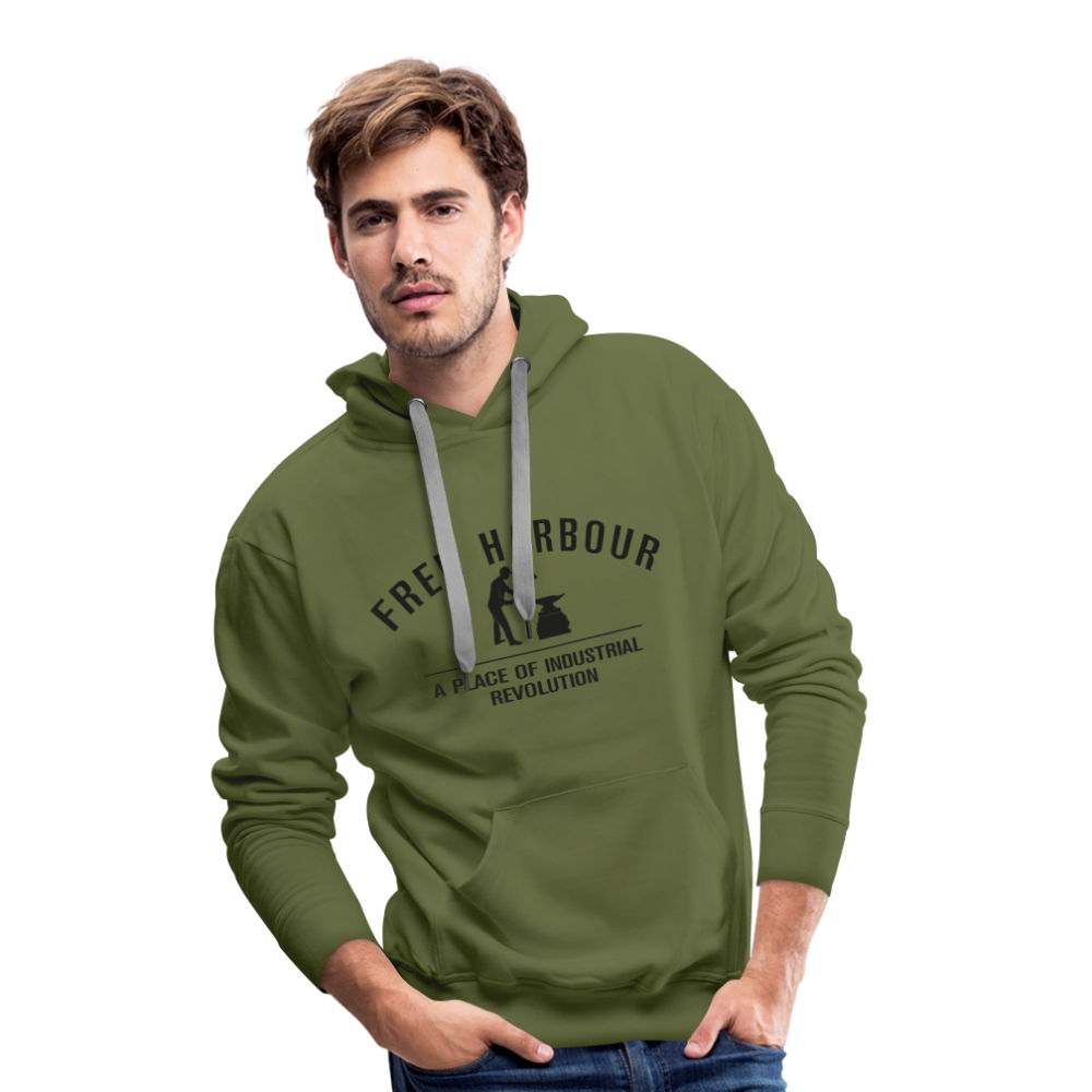 Men’s Premium Hoodie classic - Olivgrün
