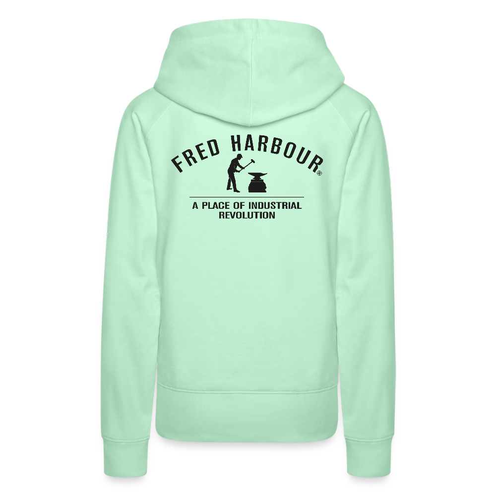 Women´s Premium Hoodie "Classic" - helles Mintgrün
