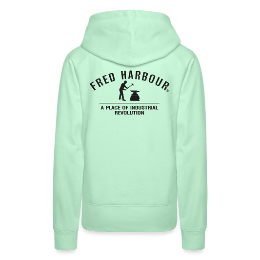 Women´s Premium Hoodie "Classic" - helles Mintgrün