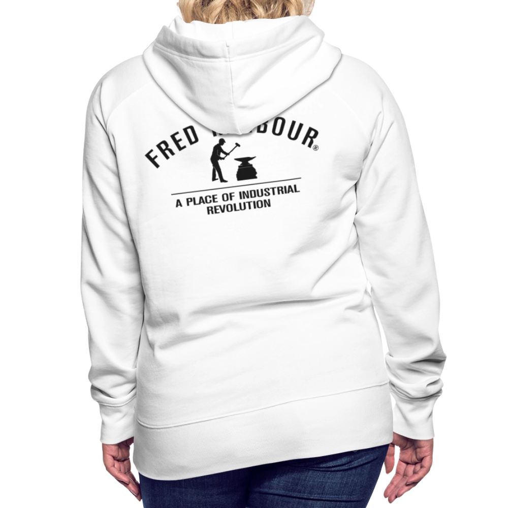 Women´s Premium Hoodie "Classic" - Weiß