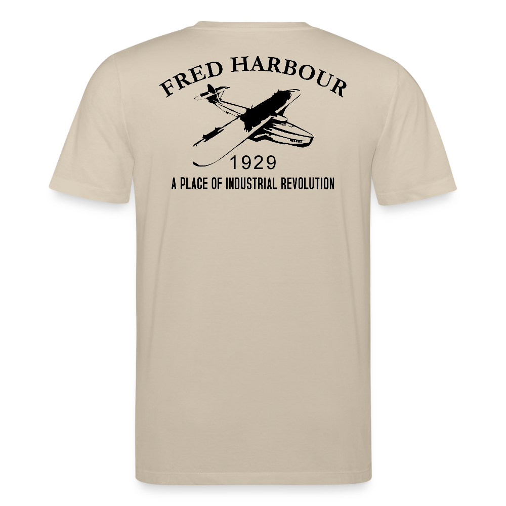 Unisex T-Shirt "Fly Alps II" - Beige