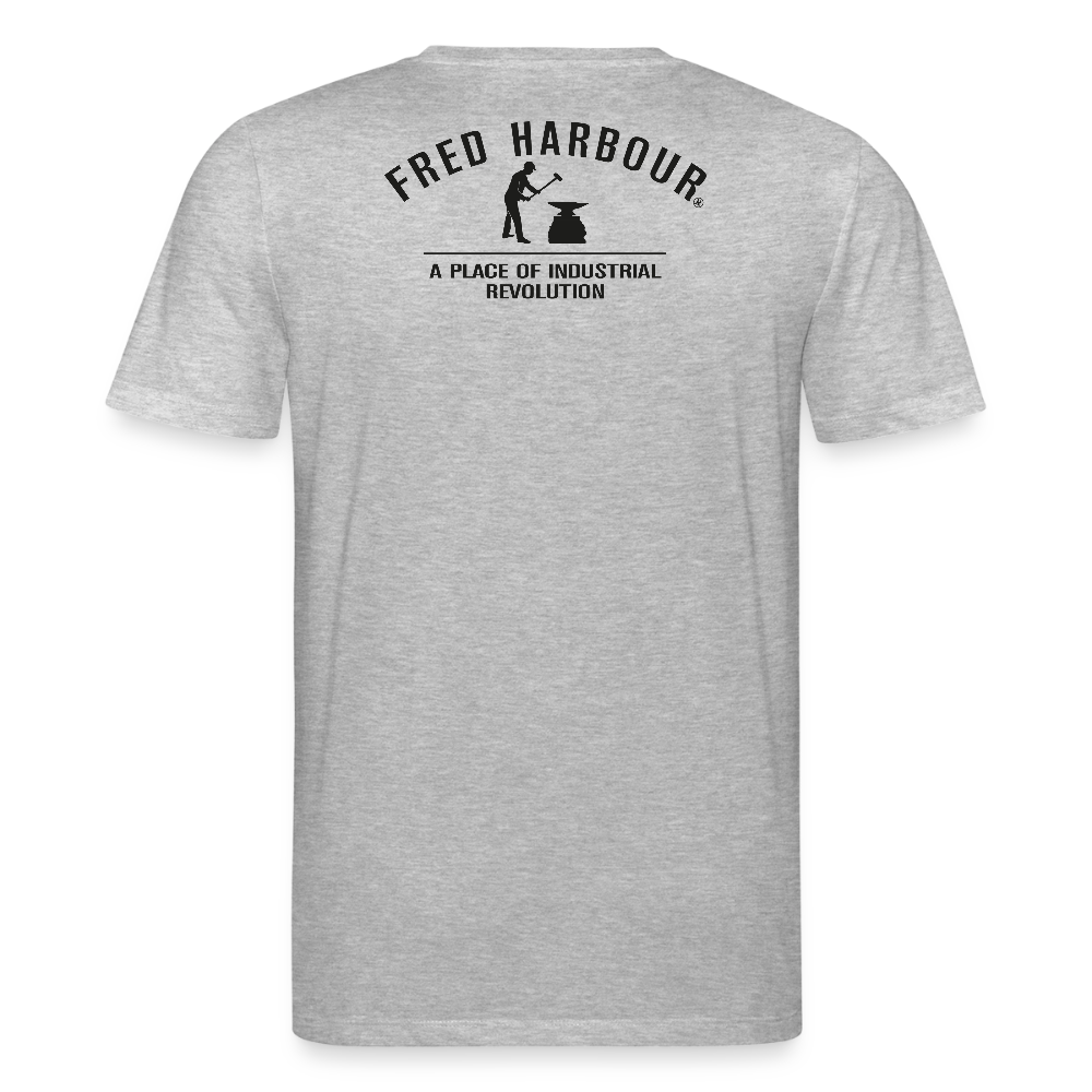 Unisex T-Shirt "Sailing III" - Grau meliert