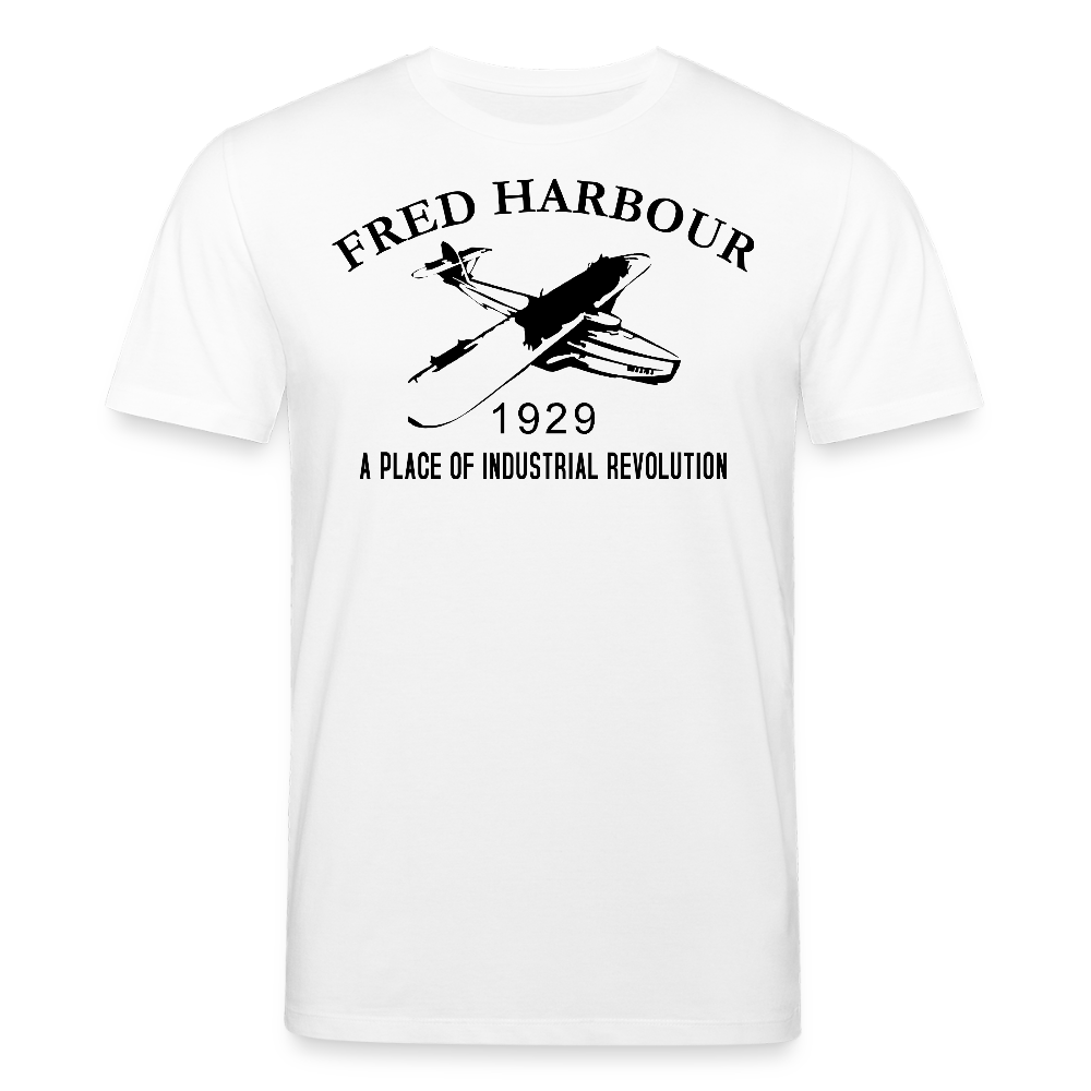 Unisex T-Shirt "seaplane" - Weiß
