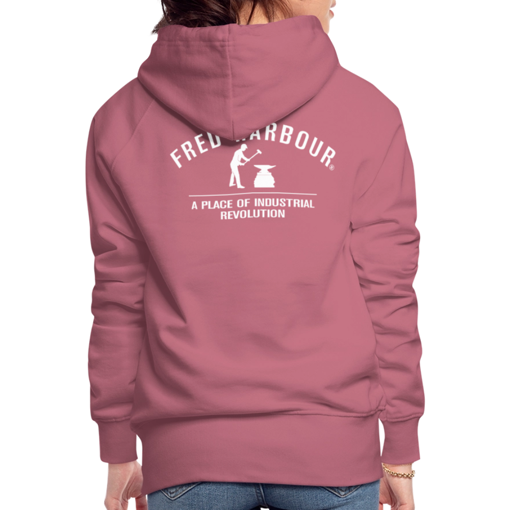 Women´s Premium Hoodie "Classic" - Malve