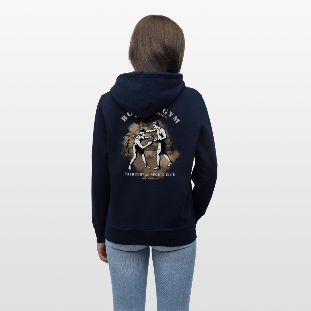Unisex Hoody "boxing one" - Navy