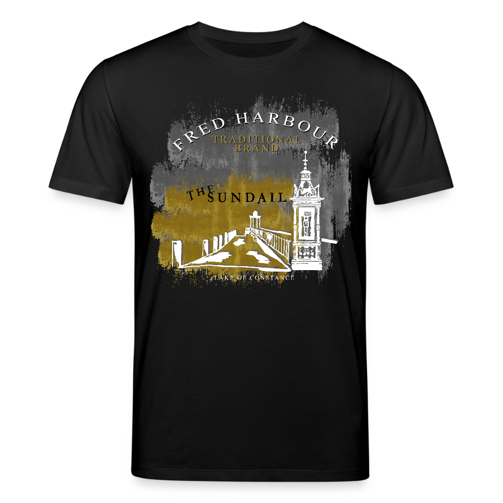 Unisex T-Shirt "sundail" - Schwarz