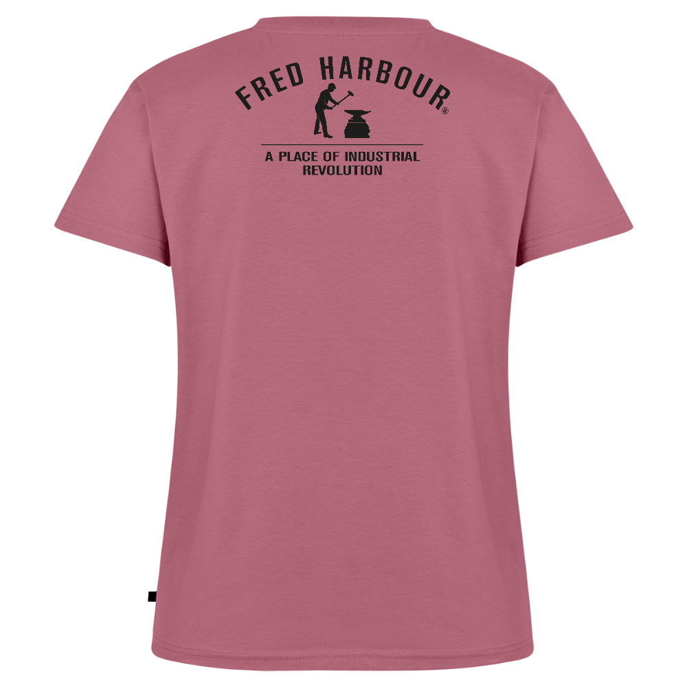 Women Premium V-Ausschnitt T-Shirt "Sailing III" - Mauve