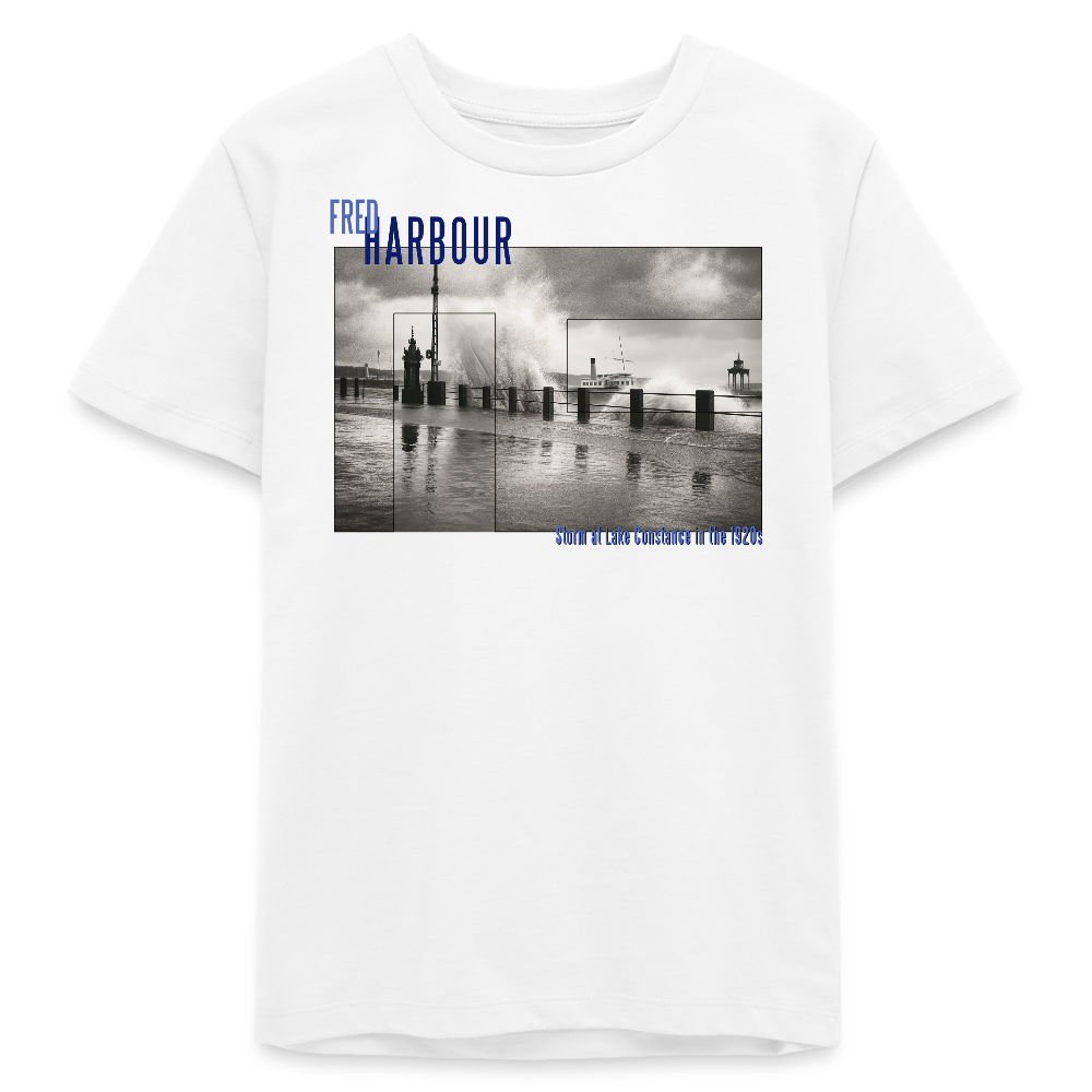Teenager T-Shirt "Storm" - Weiß
