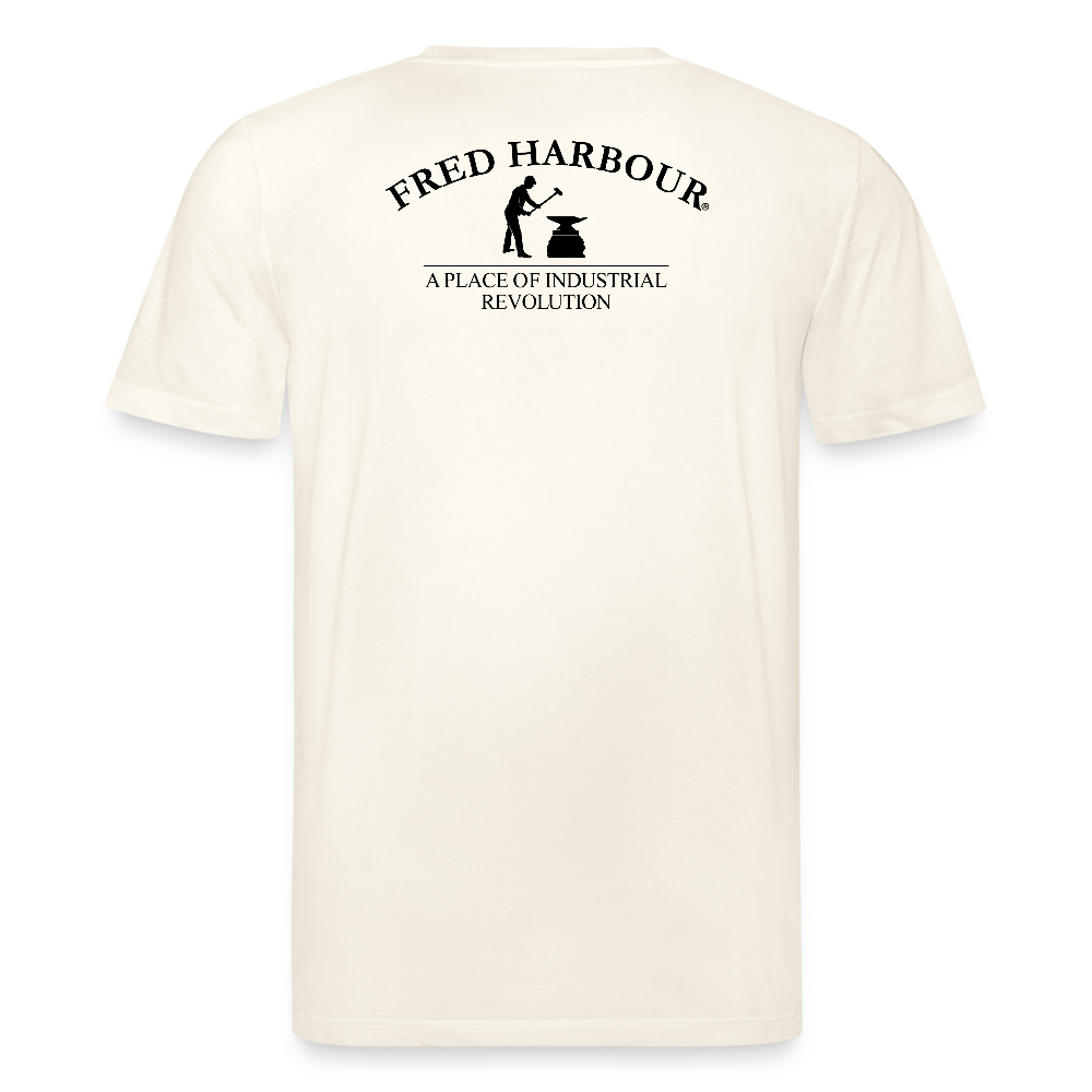 Unisex T-Shirt "seaplane" - Naturweiß 