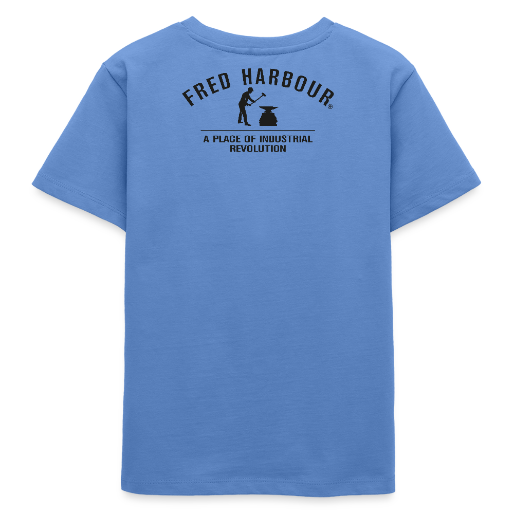 Teenager T-Shirt "seaplane" - Blau