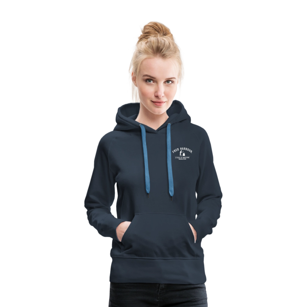 Women´s Premium Hoodie "Classic" - Navy