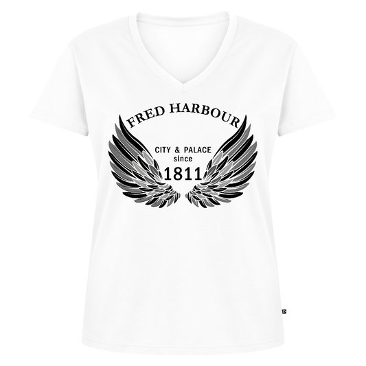 Women Premium T-Shirt "Wings" - Weiß