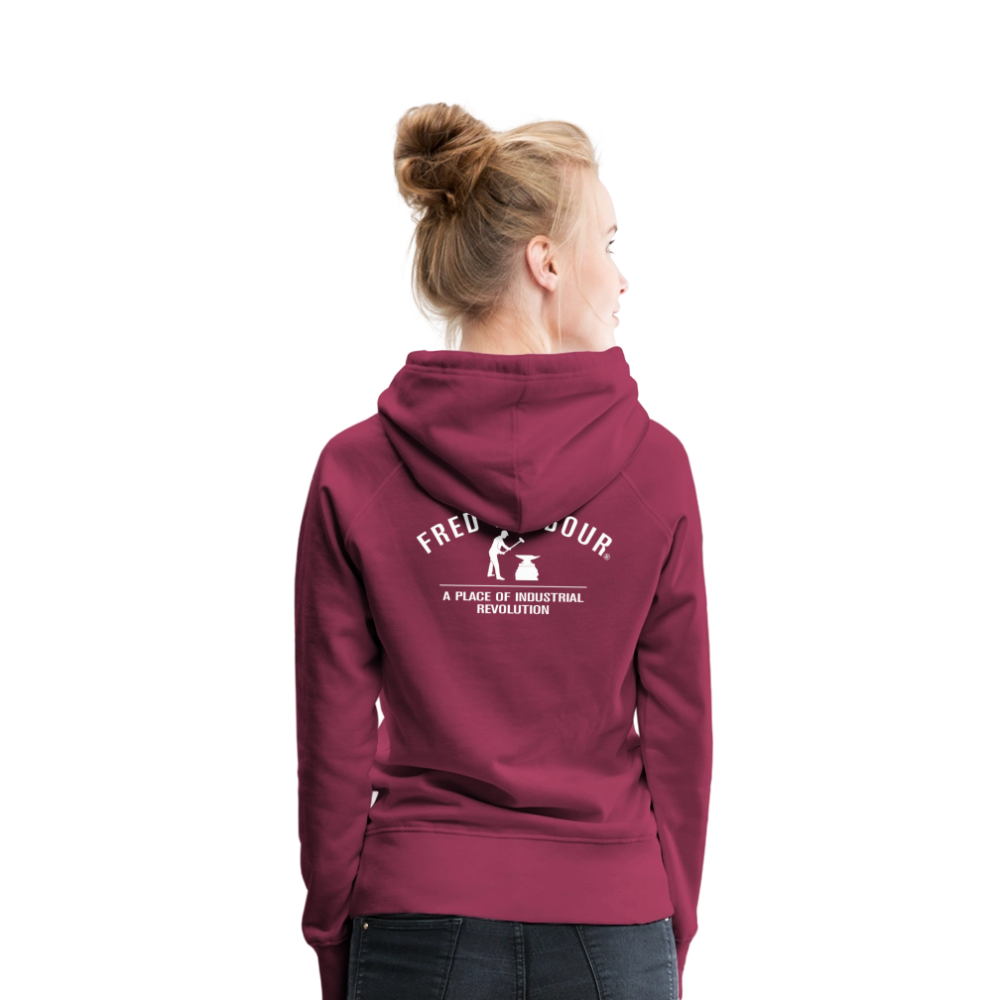 Women´s Premium Hoodie "Classic" - Bordeaux
