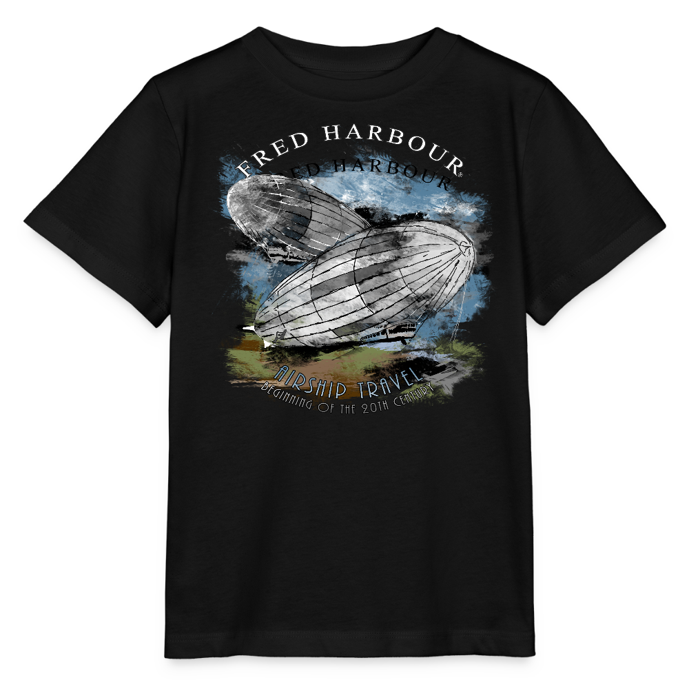 KIDS T-Shirt „Airship“ - Schwarz