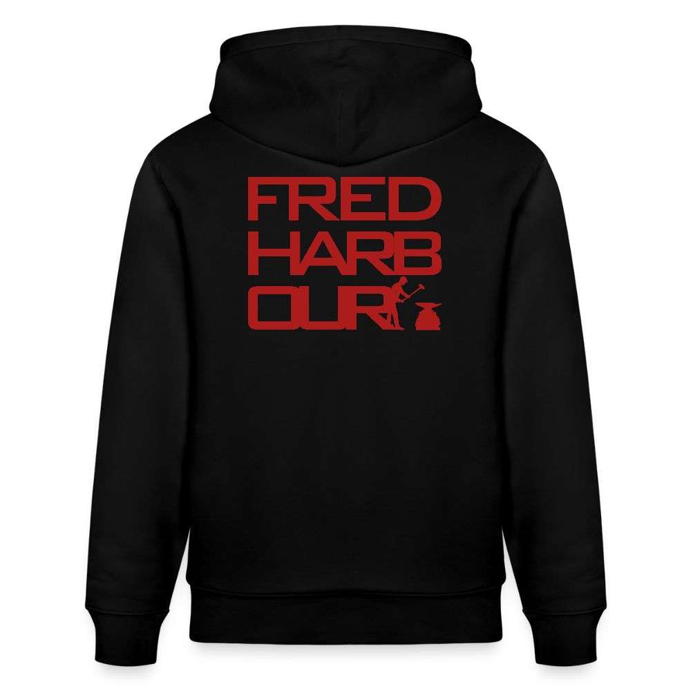 Unisex nachhaltiger Hoodie SPORT - Schwarz