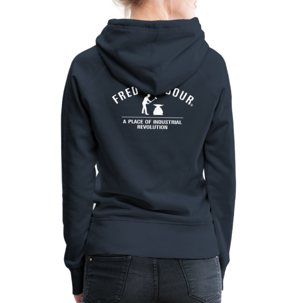 Women´s Premium Hoodie "Classic" - Navy