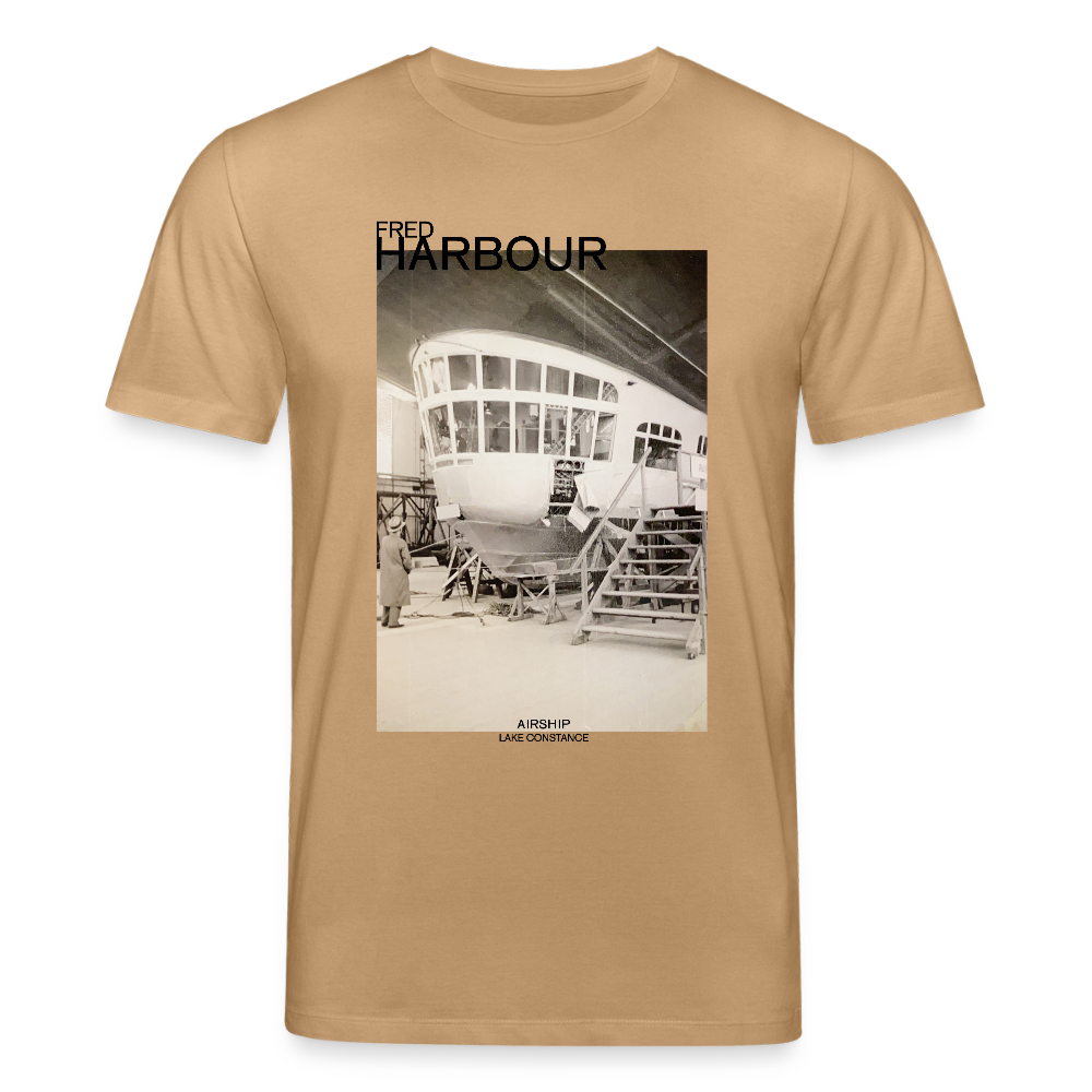 Unisex T-Shirt "Airship 1926" - Karamell 