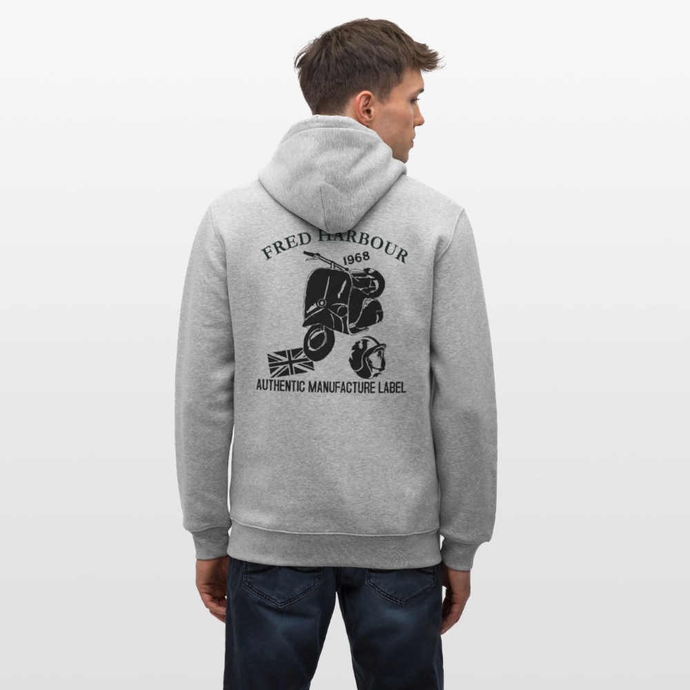 Unisex Hoodie CRUISER - Grau meliert