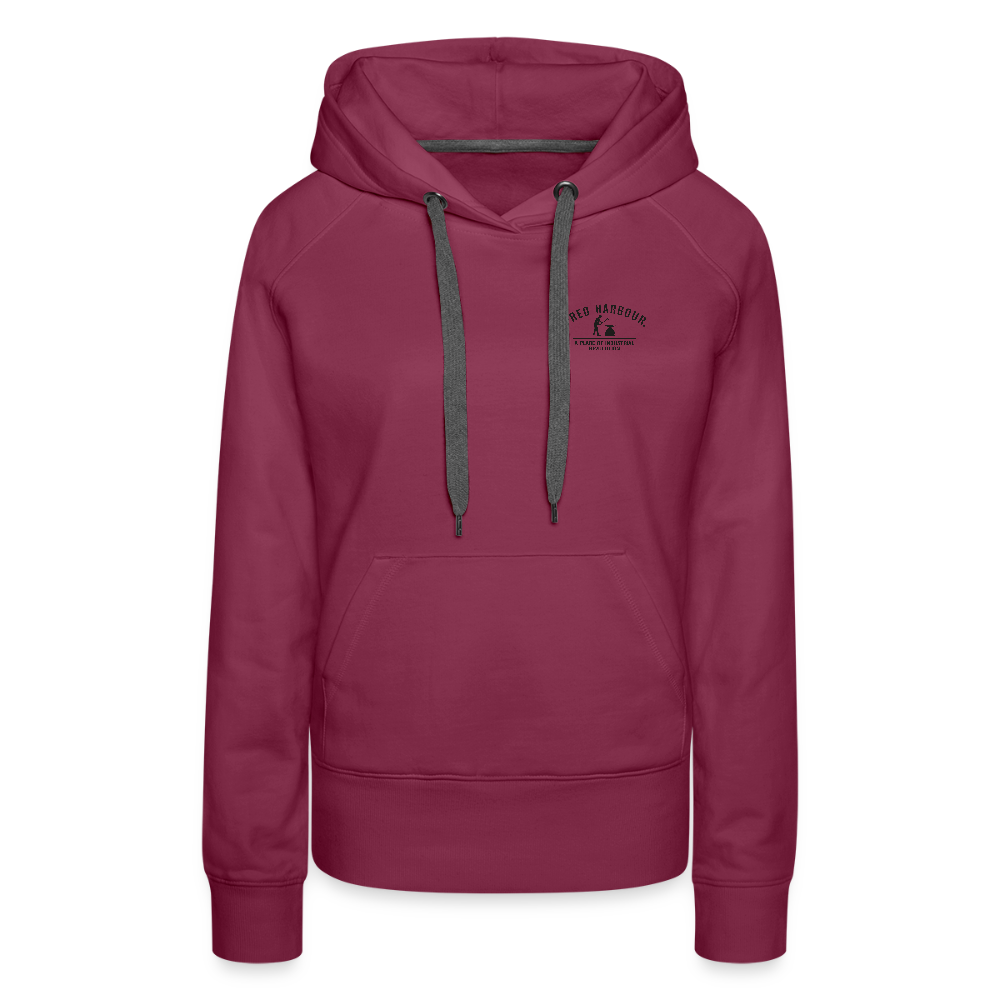 Women´s Premium Hoodie "Classic" - Bordeaux