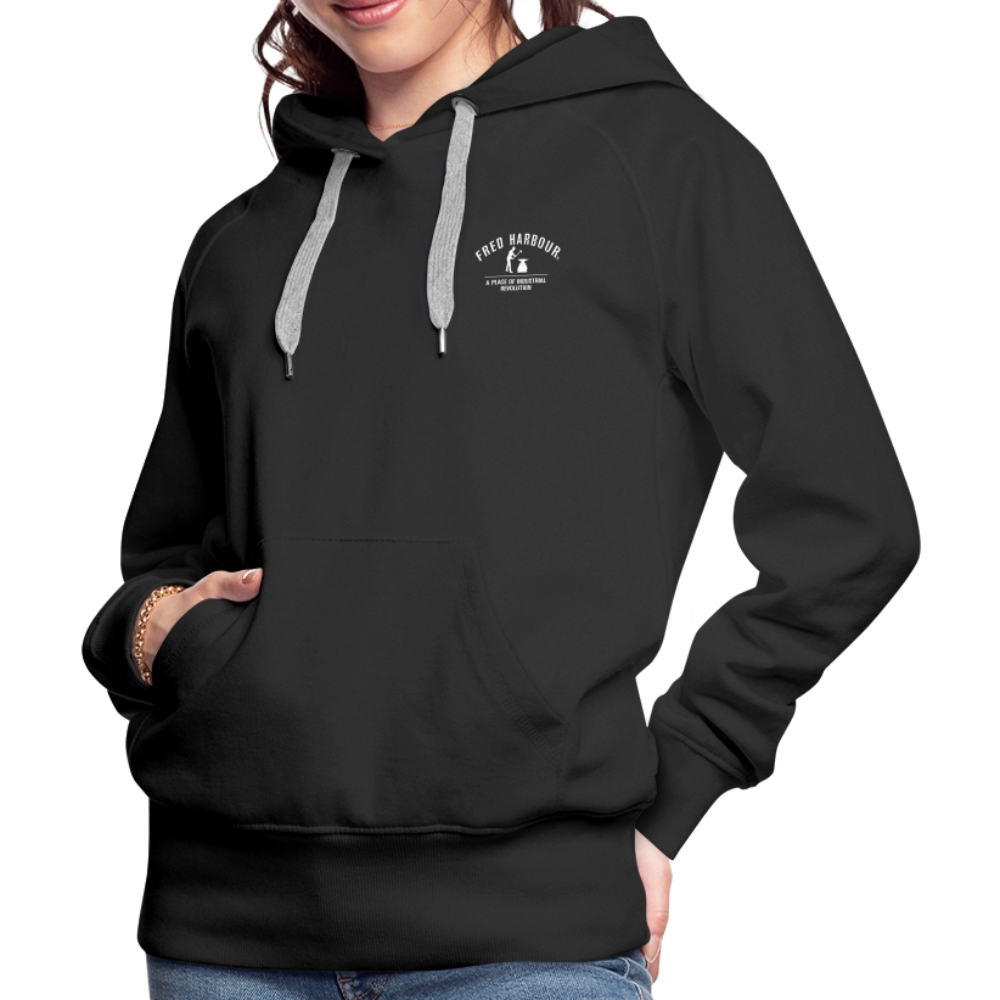 Women´s Premium Hoodie "Classic" - Schwarz