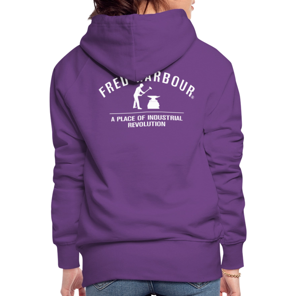 Women´s Premium Hoodie "Classic" - Purple