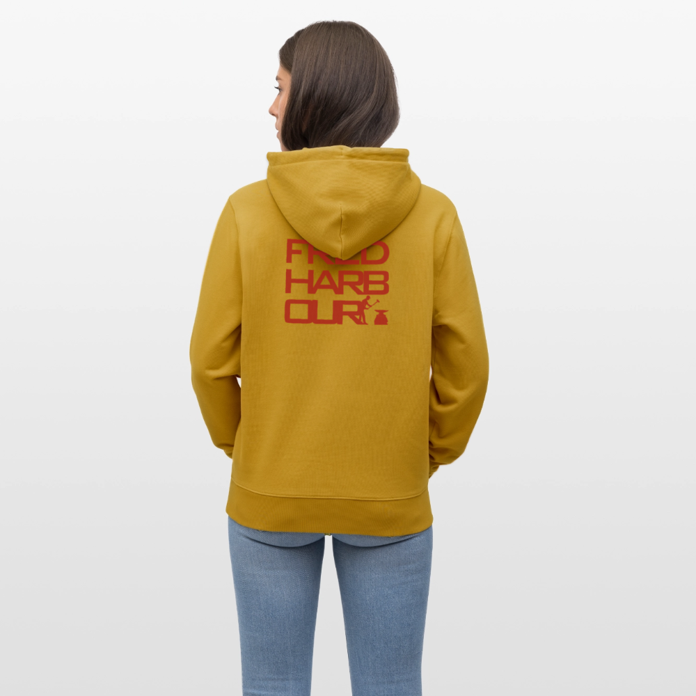 Unisex nachhaltiger Hoodie SPORT - Ocker