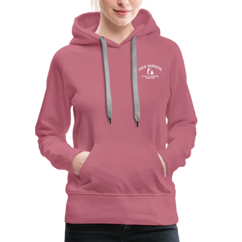Women´s Premium Hoodie "Classic" - Malve
