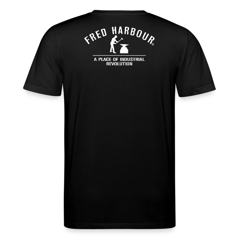 Unisex T-Shirt "Station 1886" - Schwarz
