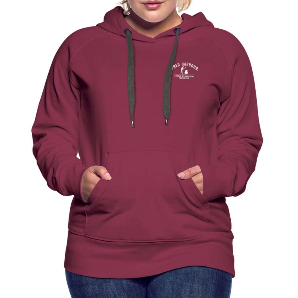 Women´s Premium Hoodie "Classic" - Bordeaux