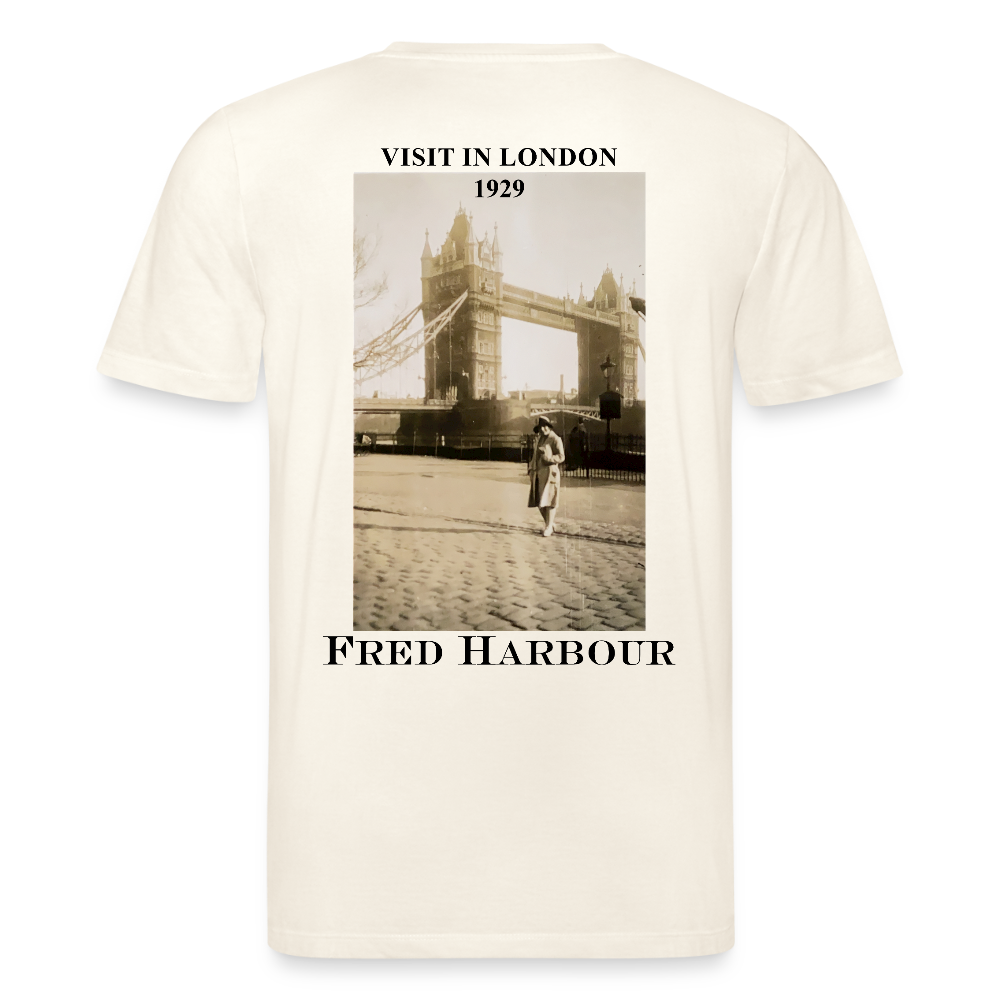 Unisex T-Shirt "The Bridge" - Naturweiß 
