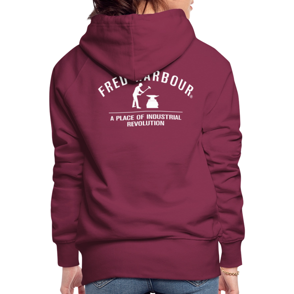 Women´s Premium Hoodie "Classic" - Bordeaux