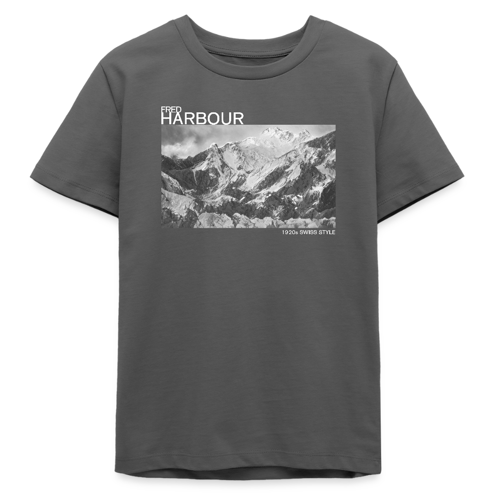 Teenager T-Shirt "Alps" - Anthrazit