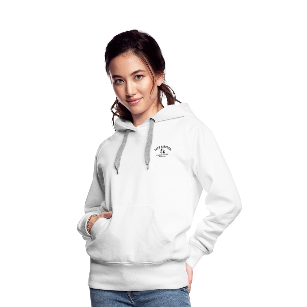 Women´s Premium Hoodie "Classic" - Weiß