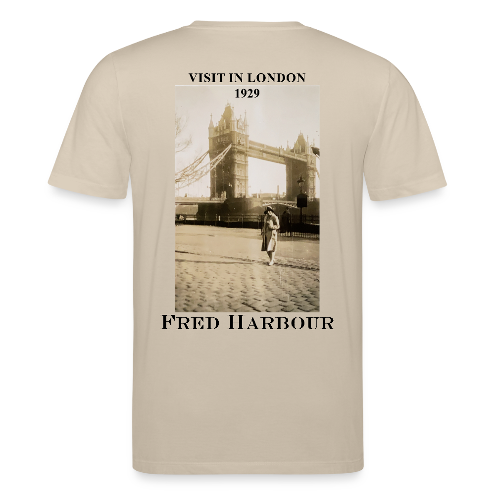 Unisex T-Shirt "The Bridge" - Beige