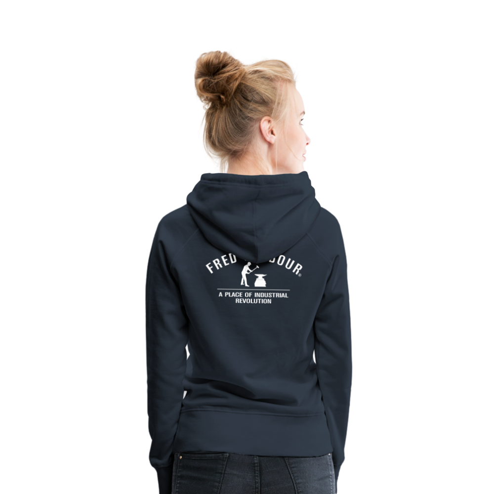 Women´s Premium Hoodie "Classic" - Navy