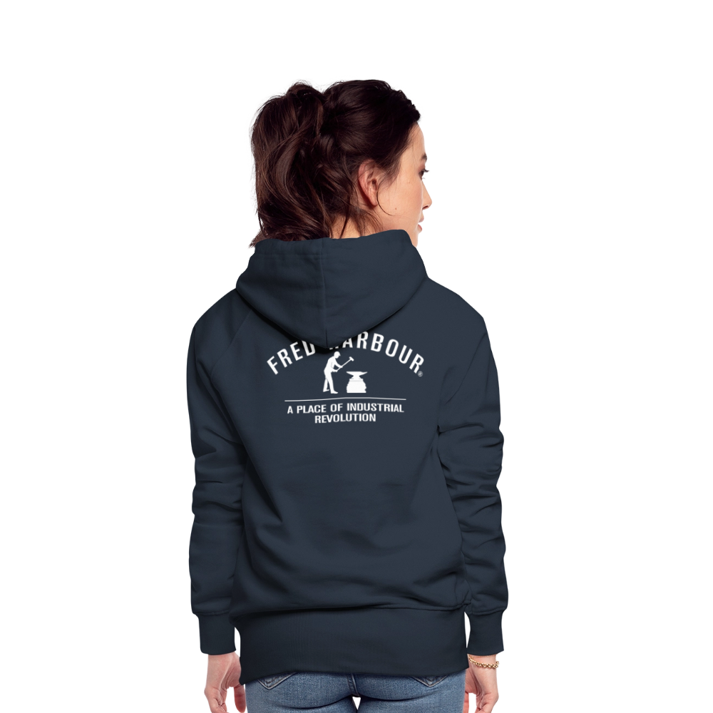 Women´s Premium Hoodie "Classic" - Navy
