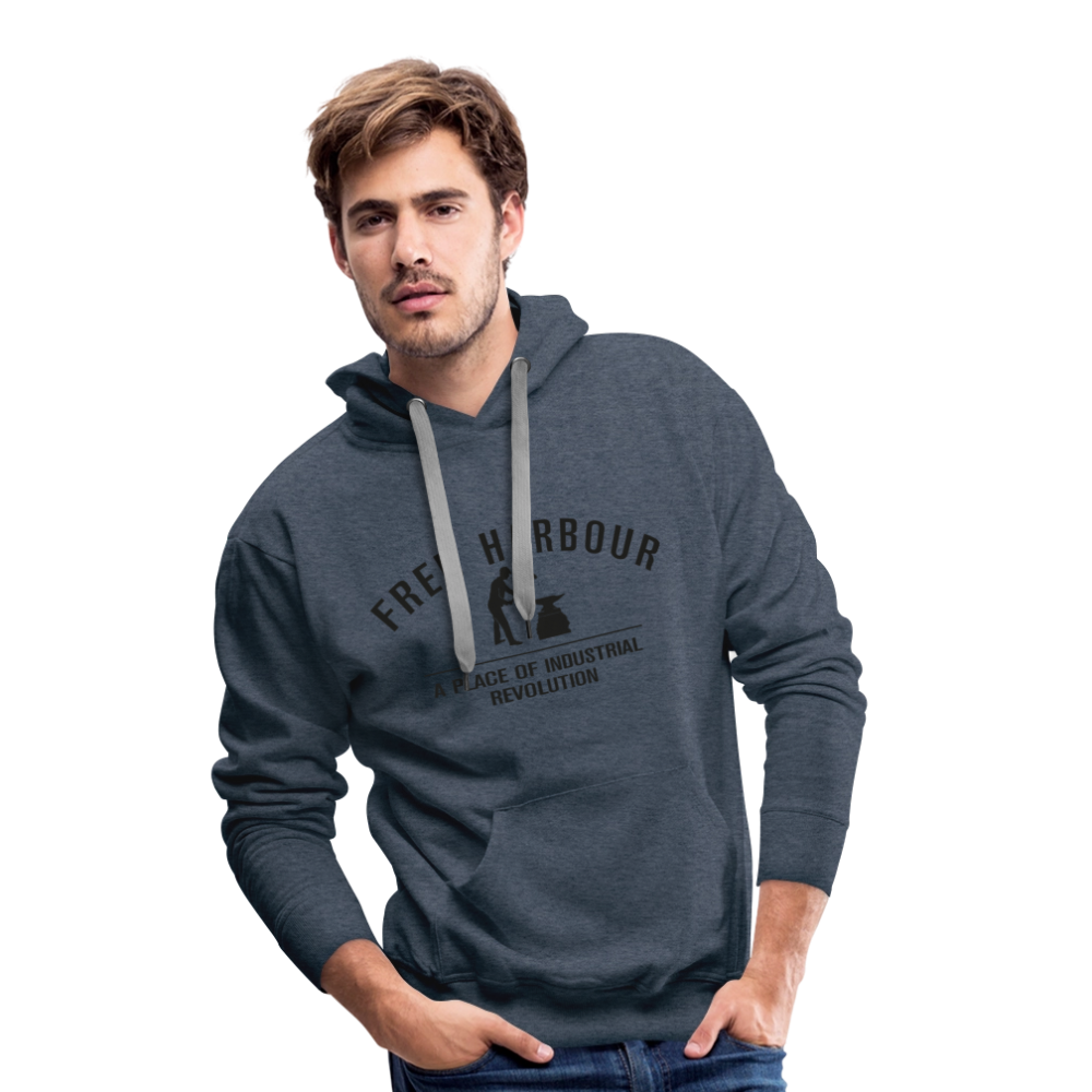 Men’s Premium Hoodie classic - Jeansblau