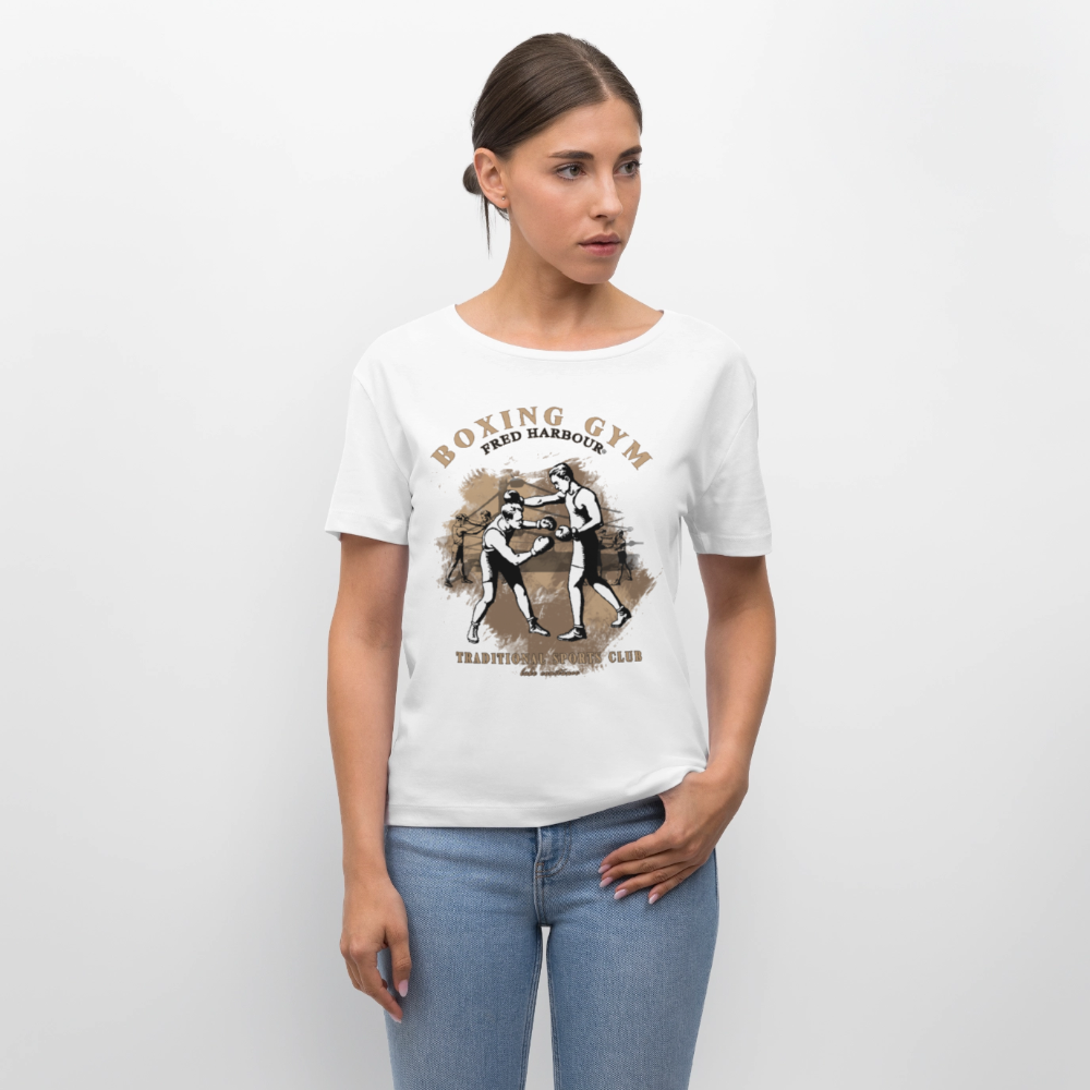 Unisex T-Shirt "boxing one" - Weiß