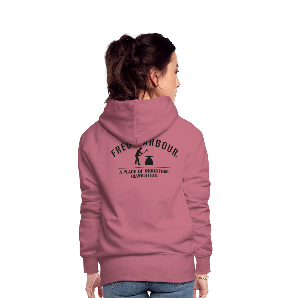 Women´s Premium Hoodie "Classic" - Malve