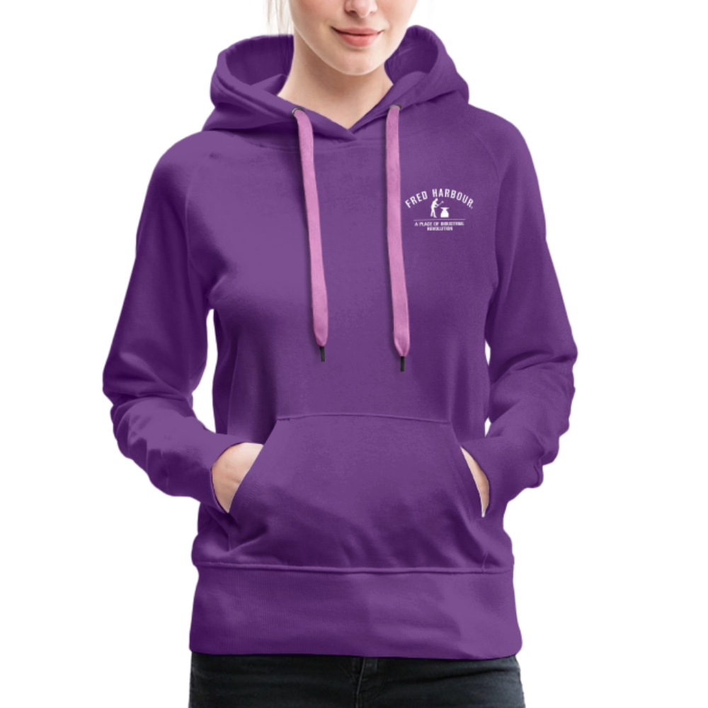 Women´s Premium Hoodie "Classic" - Purple